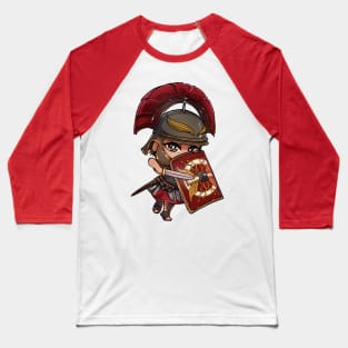 Cute Charging Roman Empire Legionary - Soldier Warrior History Italy Baseball T-Shirt